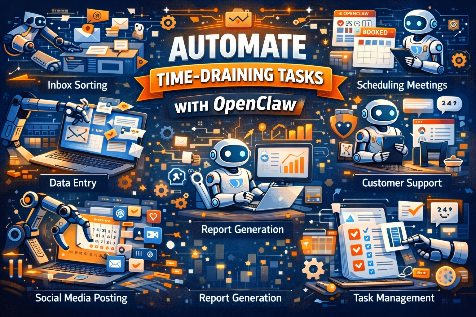 7 Time-Draining Tasks You Can Automate Today with OpenClaw
